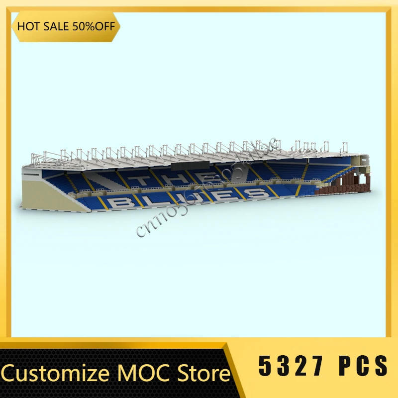 New Model 12597 Pcs Customize MOC Creative Park Stadium Building Model Building Blocks Sets DIY Assembly Bricks Toys Kids Gifts
