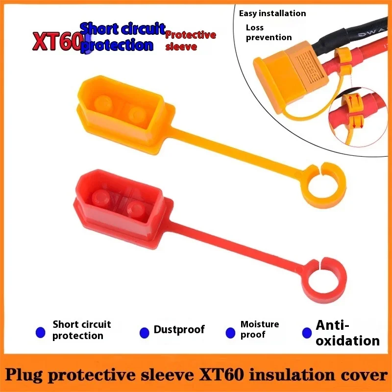 Custodia protettiva per spina della batteria al litio Xt60 tappo antipolvere a prova di cortocircuito copertura isolante per ossidazione