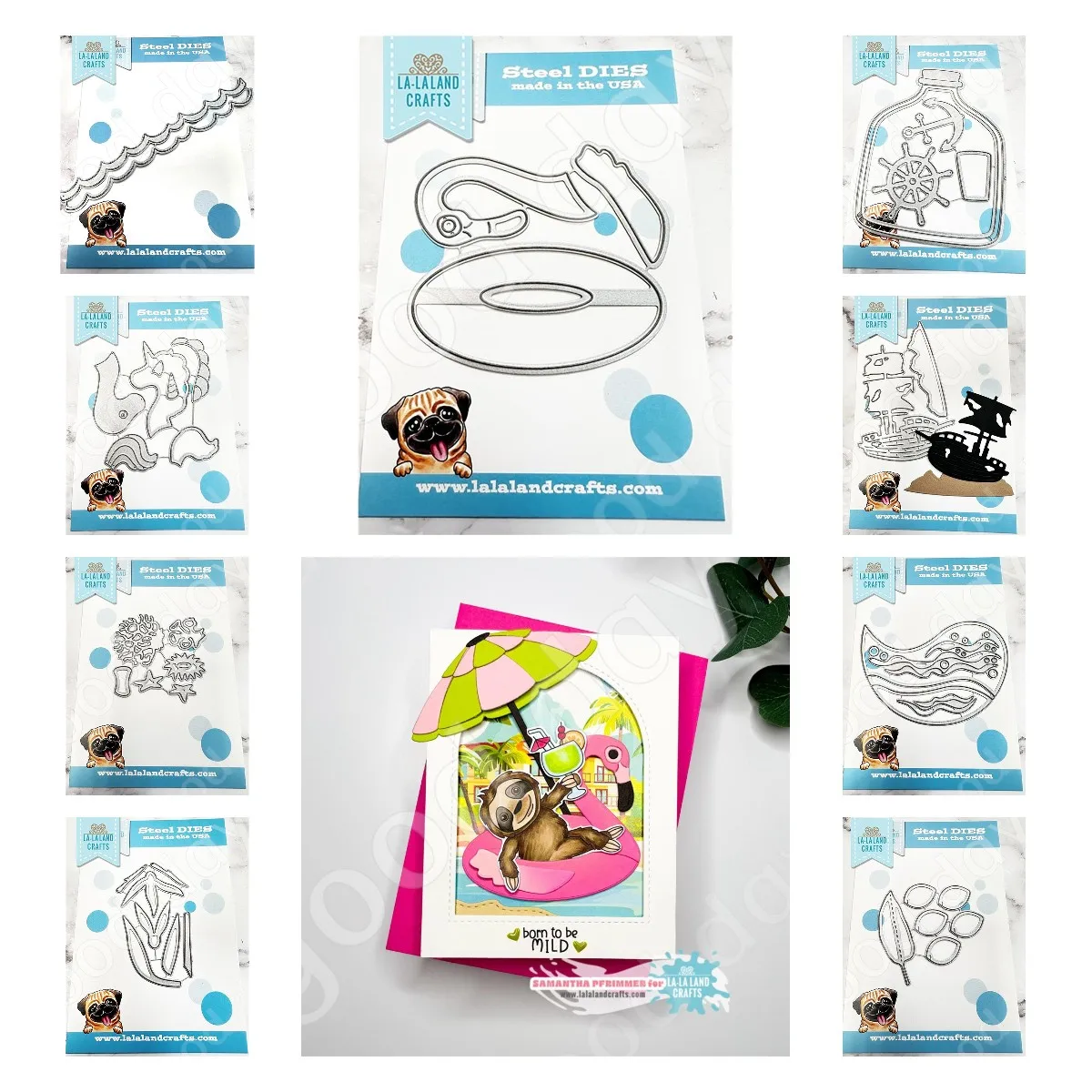 Troqueles de corte de Metal de botella de ron, elementos del océano flamenco Vertical, álbum de recortes DIY, tarjeta de felicitación hecha a mano, decoración de álbum, nuevo, 2024