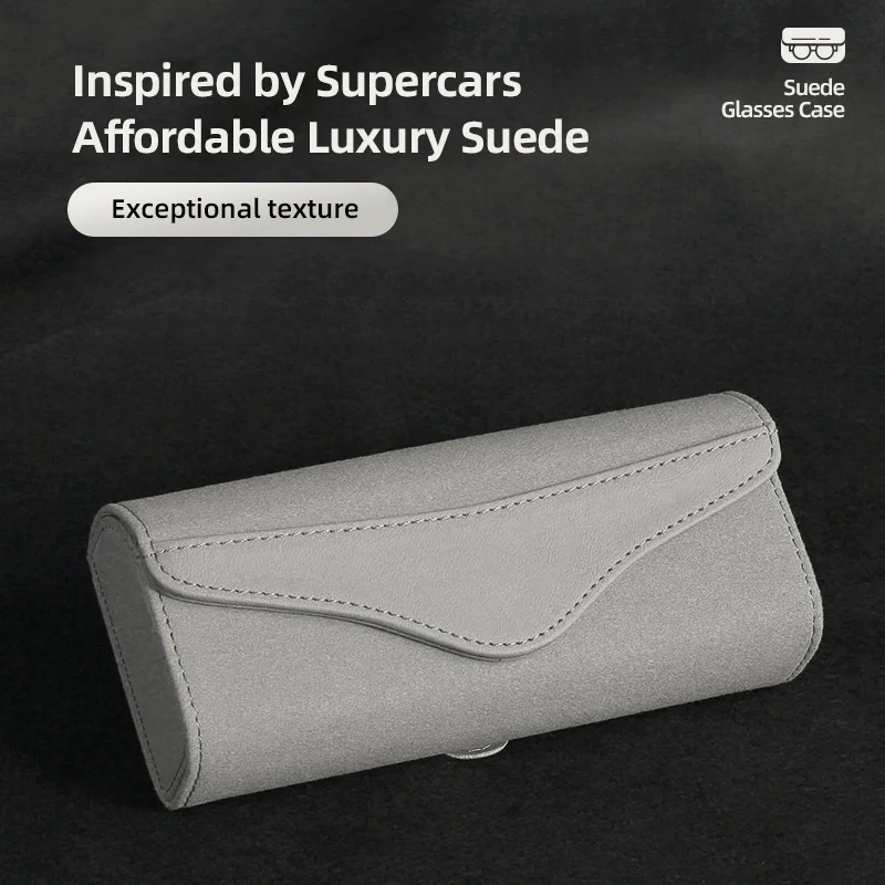 Sunglasses Case Clip For BMW 3 Series X3 Mercedes C-Class GLC Audi A4 Jaguar Mazda Nissan Sun Visor Glasses Card Holder No Drill