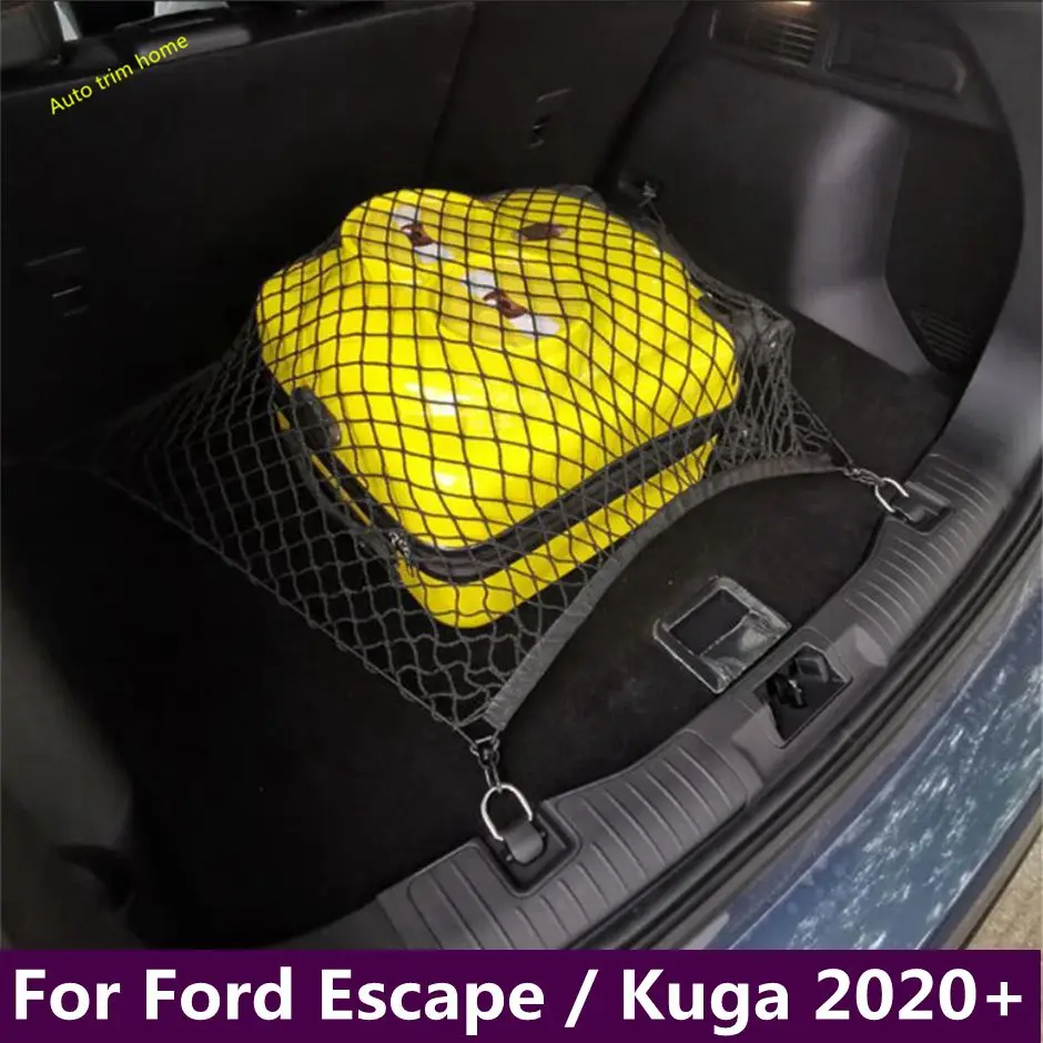 

Rear Trunk Storage Multifunction Net String Bag Luggage Protector Cover Fit For Ford Escape / Kuga 2020 - 2024 Car Accessories