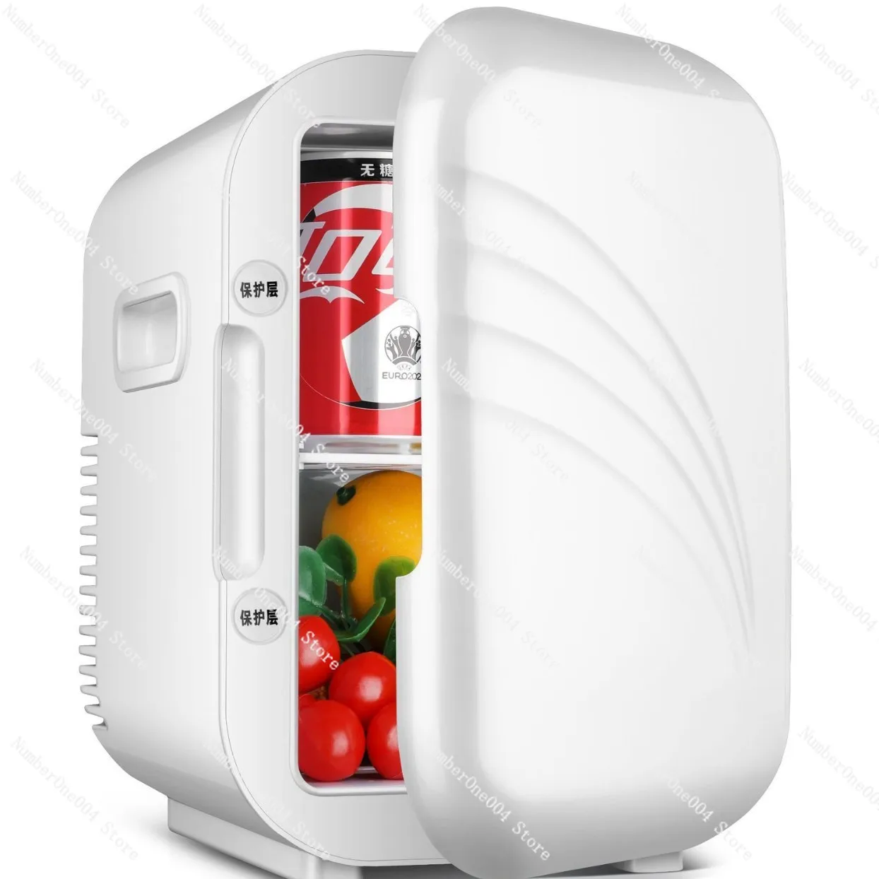 Car Refrigerator 5 Liters, Dual-use for Home and Car, Heating and Cooling Box, Mini Car Refrigerator, Customizable with Logo