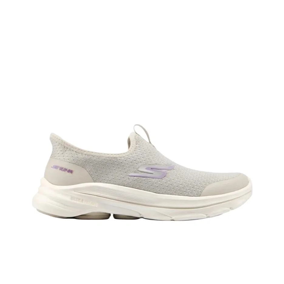 Skechers Go Walk 8 Comfortable And Lightweight Breathable Support Rebound Walking Shoes Women's Beige 125933-NAT - view 3