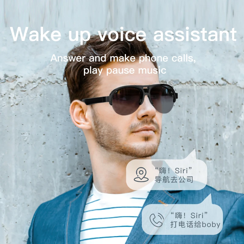 

Smart Music Wireless Stereo Glasses Cycling F08 Outdoor Sunglasses Eyepieces 2025 Men Water Proof Long Battery Life