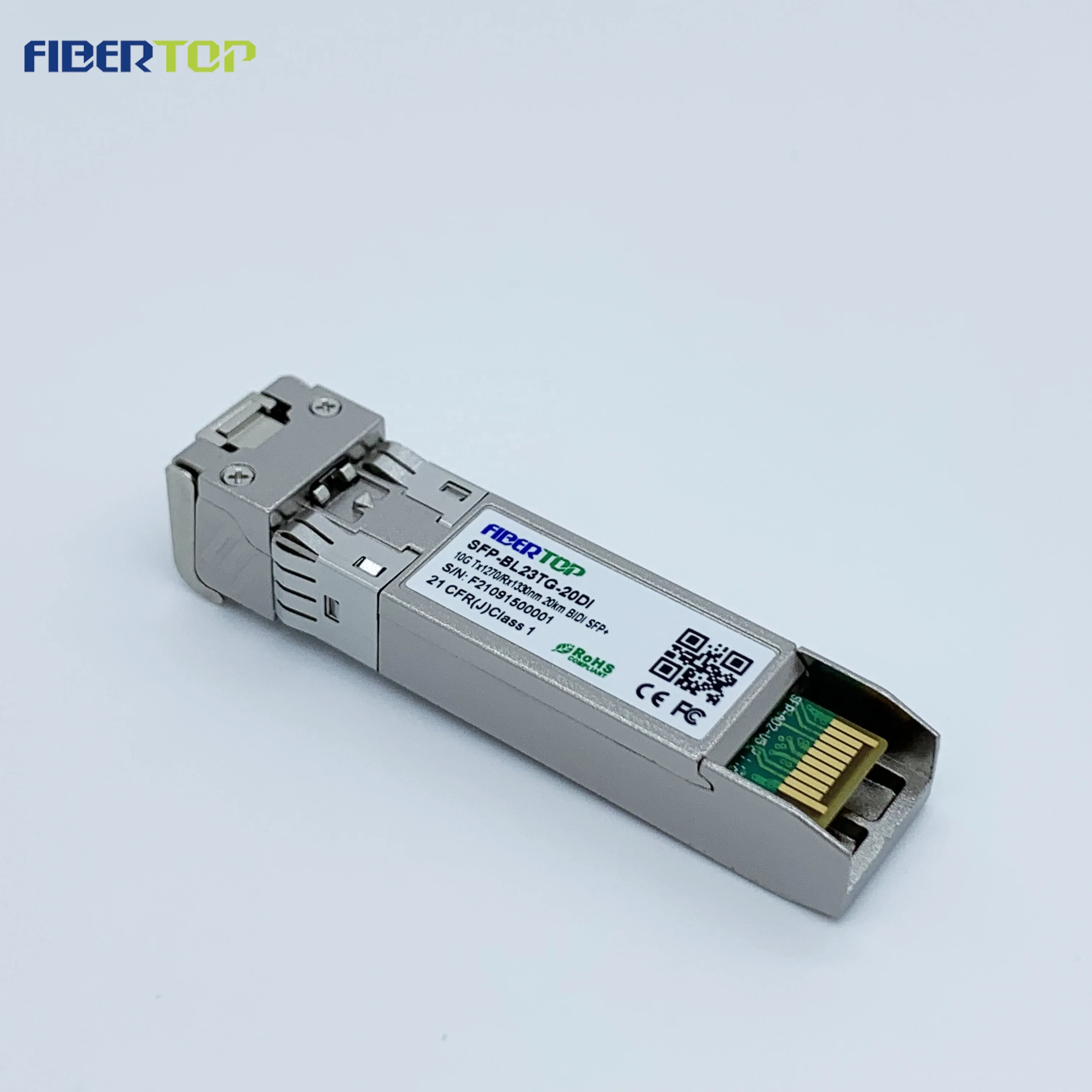 FIBERTOP 10G sfp+ 1270nm/1330nm 20KM LC fiber optic module