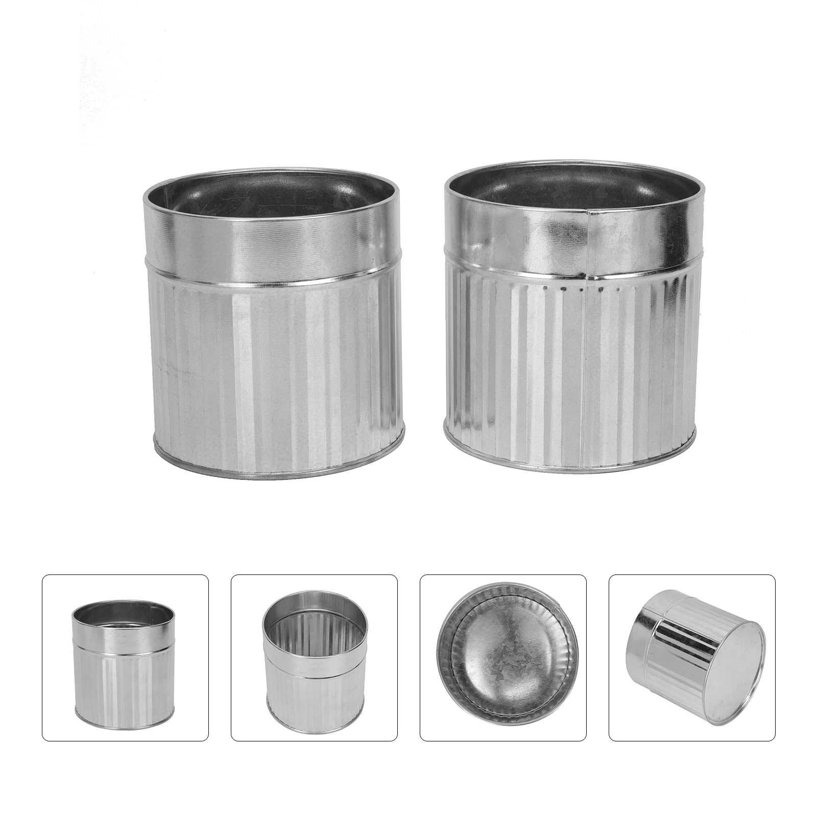 

2pcs Knife Fork Storage Bucket Silverware Holder Kitchen Utensils Countertop Boxes Practical Lightweight Tableware