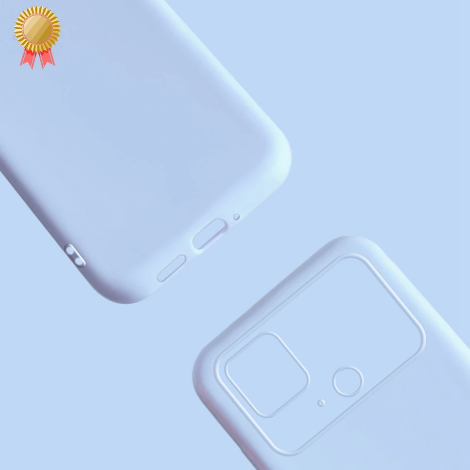 Для Xiaomi Poco C40 Чехол Сплошной Цвет Жидкий Силикон Противоударный ТПУ Мягкие Чехлы НА Xiaomi Poco C40 C40 Задняя Крышка Бампер Fundas