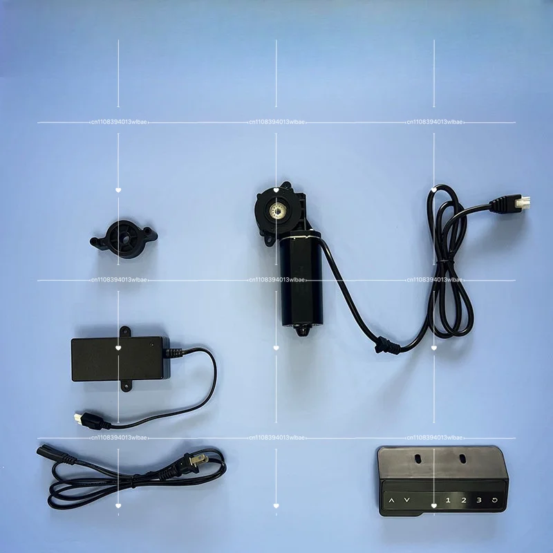 94A10 Manual Control Integrated 3-Piece Kit Lift Table Motor Set Lifting Desk Accessories 6MM/8MM Hexagon Hole 40KG 107RPM