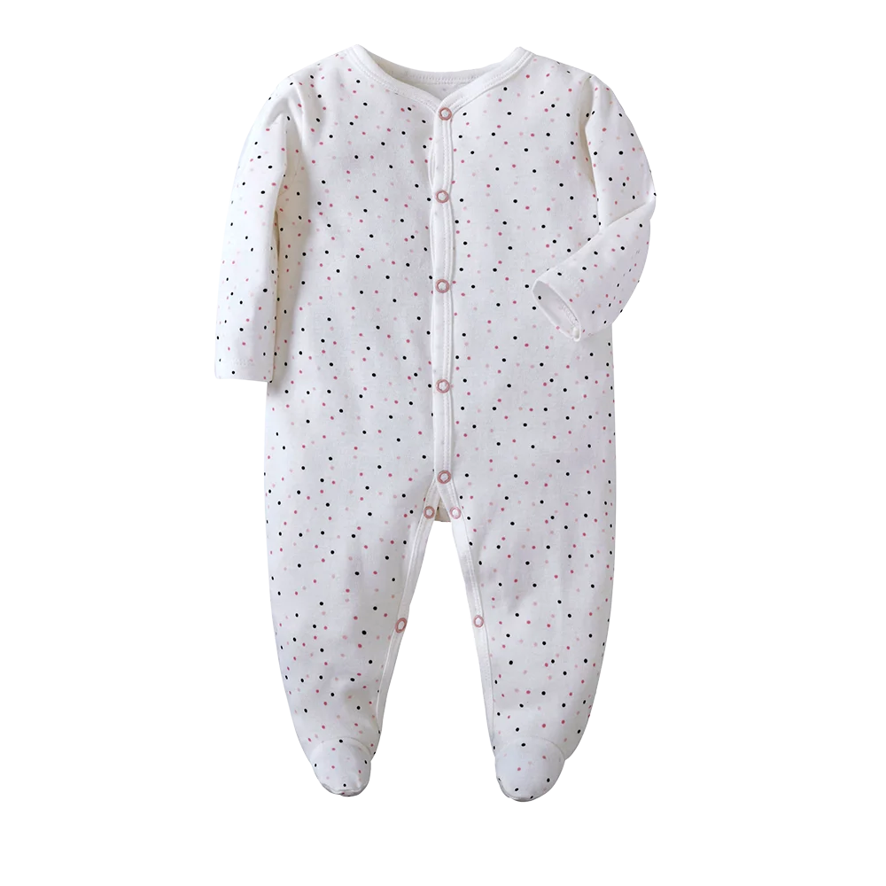 Four Seasons Baby Clothes New Born Hot Selling Baby Jumpsuits Baby Boy Baby Girl  Crawl Suit Baby 0-12Months Clothing Baby Rompe