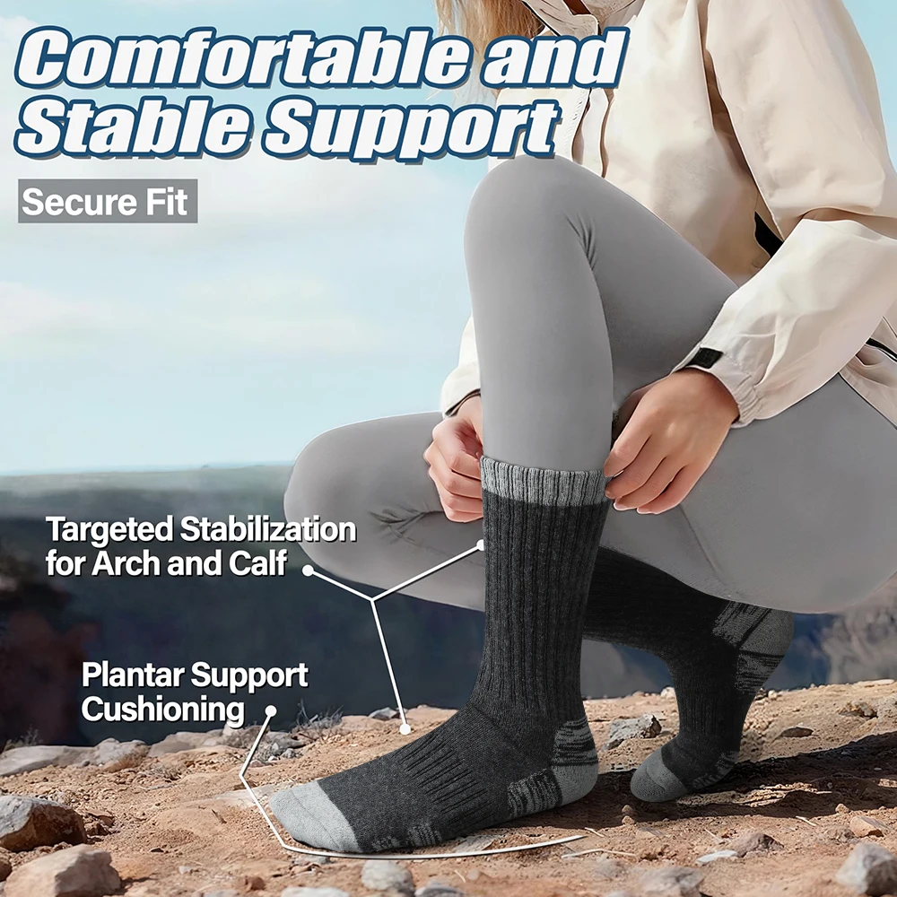 5 pares de calcetines de lana  - Wool Hiking Sock reseña y precio