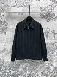 24 new black striped series suit jacket for commuting and leisure