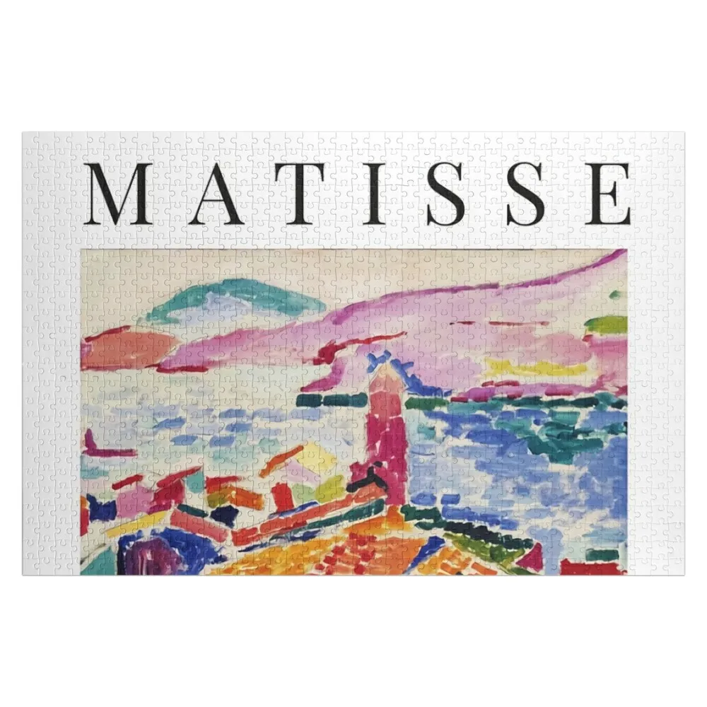 

Головоломка с пейзажами Анри Матисса для детей, деревянная головоломка с фото и животными, деревянная головоломка с именами