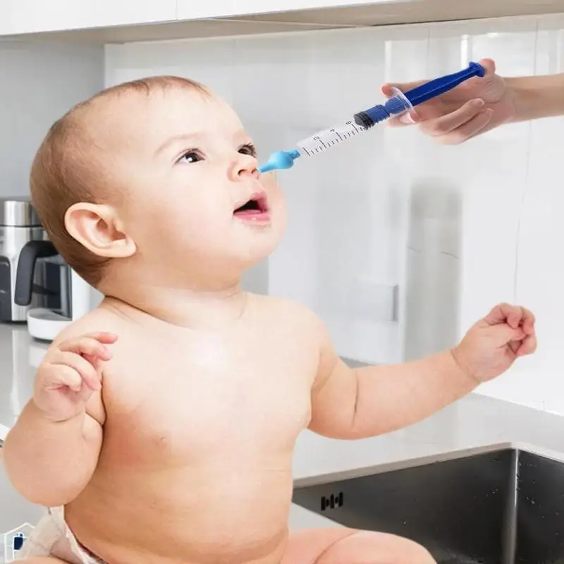 1/2 Uds tubo de aguja aspirador Nasal para bebé jeringa limpiador de nariz para bebé rinitis lavadora Nasal irrigador lavado de nariz de bebé para niños