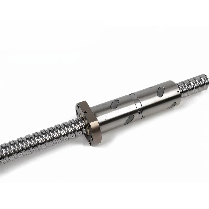 Precision steel ball screw 2000mm compact, with bearing housing, suitable for numerical control machinery, customizable length