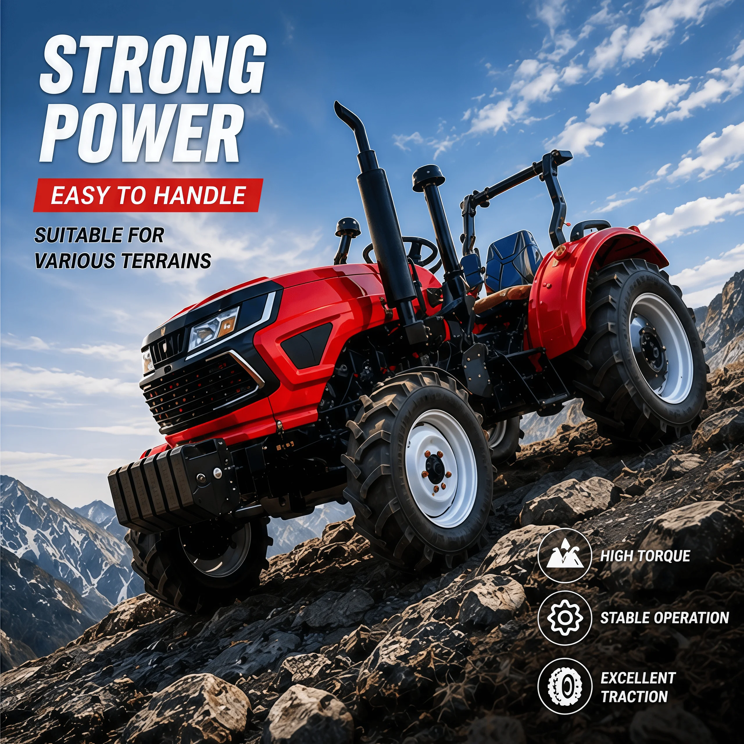 Custom 30-50HP Farm Tractor Co - Agriculture Farming Services review and price