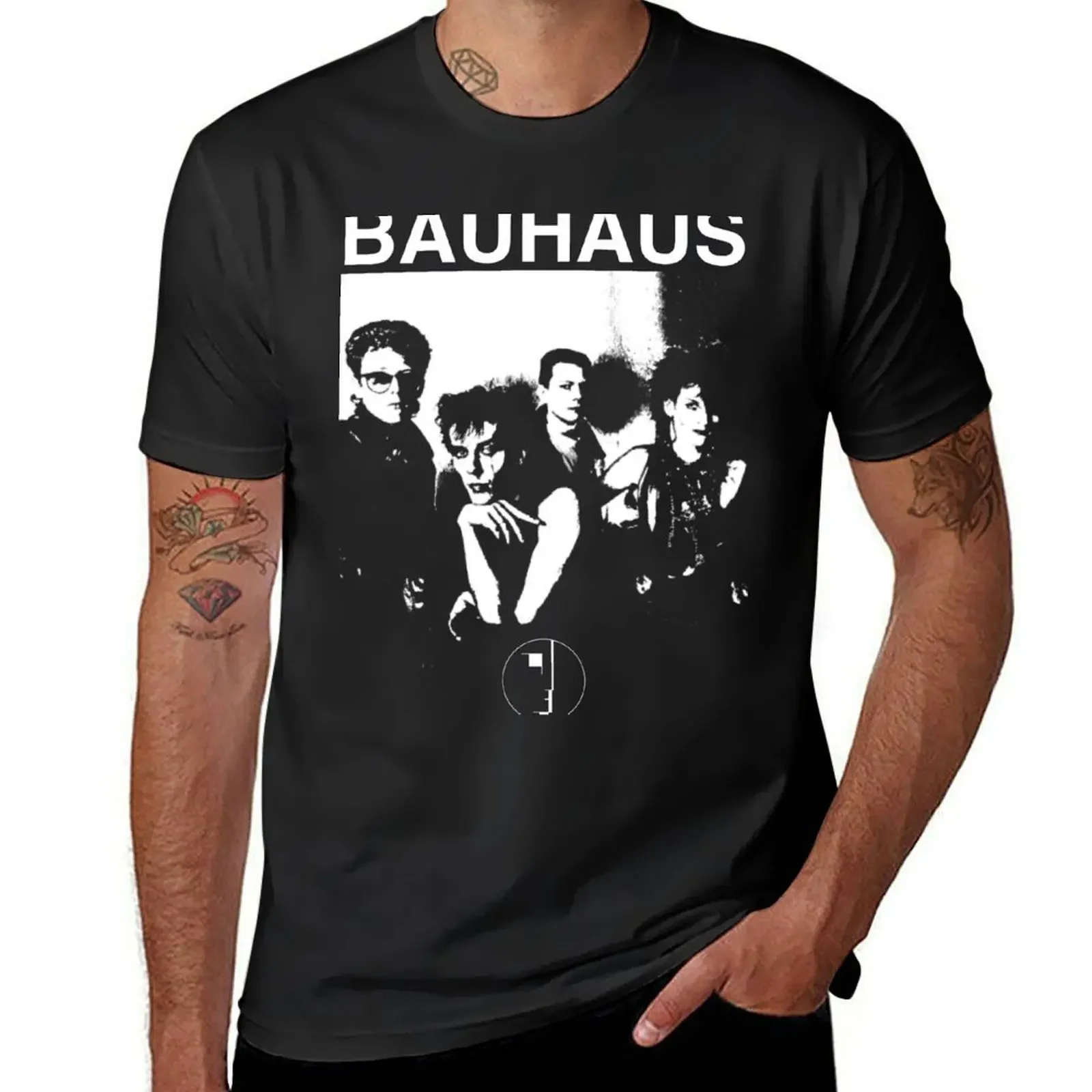 Bauhaus 80s Goth T-Shirt summer clothes vintage t shirts anime plain t shirts men