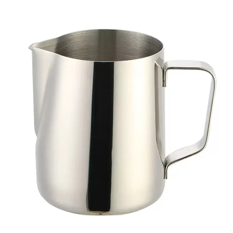 

Wholesale Stainless Steel Coffee Milk Jug Mini Small Modern Metal Steam Espresso Frothing Pitcher for Barista Latte Art Machine