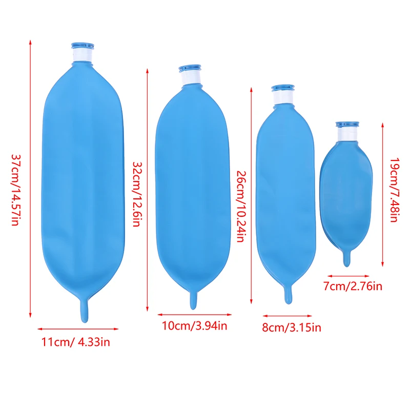1 szt. 0,5l 1L 2L 3L Respirator anestezjologiczny lateksowa poduszka powietrzna torebka ze zbiornikiem aparat do znieczulenia Respirator Air Sac