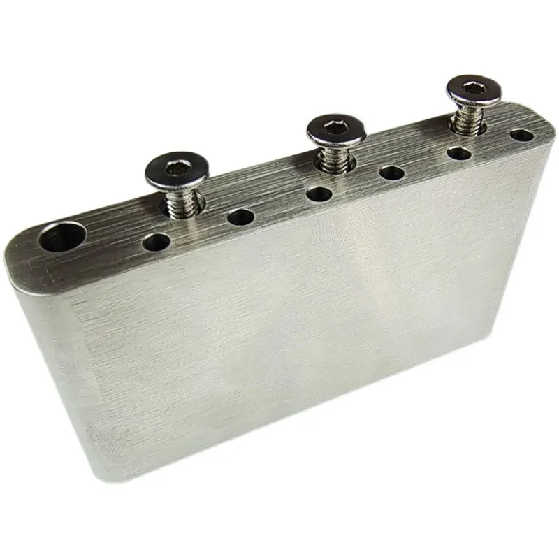 【Made in Japan】 1 Set Electric Guitar Tremolo System Bridge Stainless Steel / Brass Block for Mexico Fender / Squier CV