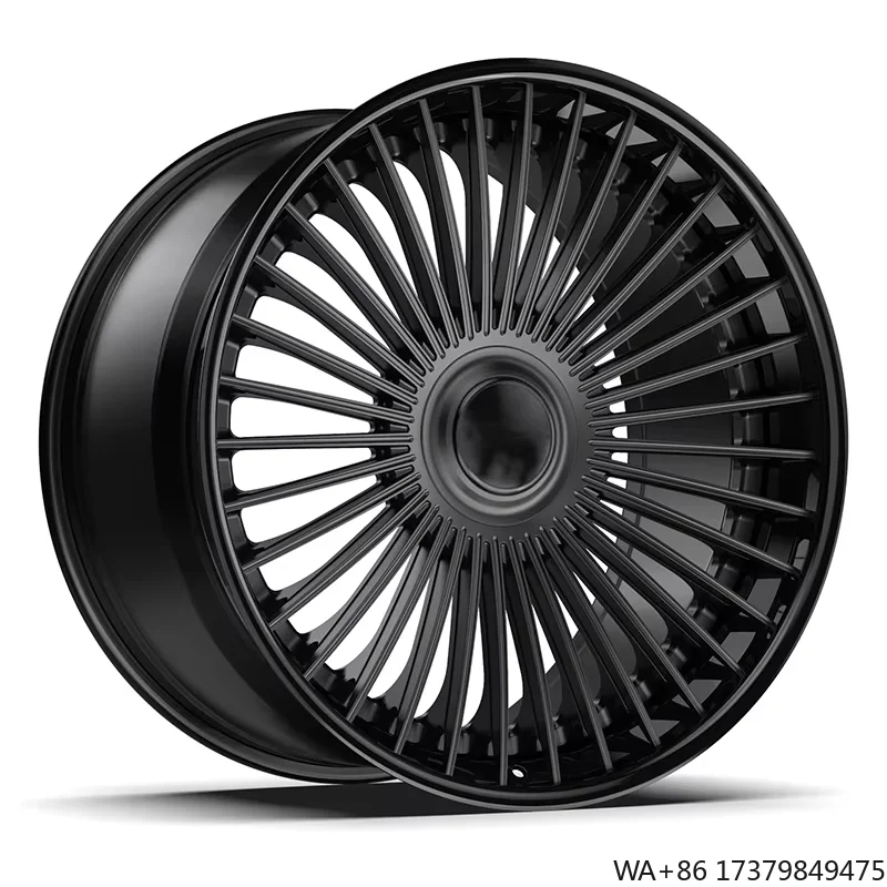 

Custom High Quality 2 Piece Alloy Wheel Black Jante for Sale Custom Aluminum Passenger Car Forged Wheels for Mercedes Benz