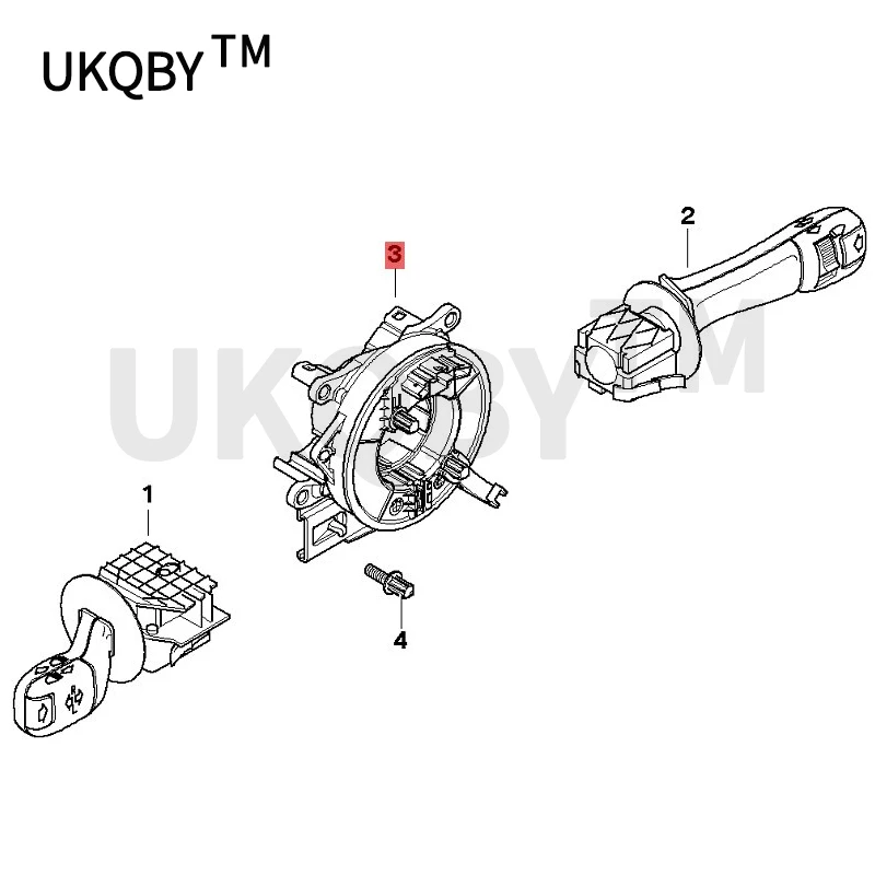 CAR switch center steering column bm wE38 E39 E46 X5 E53 X3 E83 Z4 E85 X3 E83 LCI steering column switch