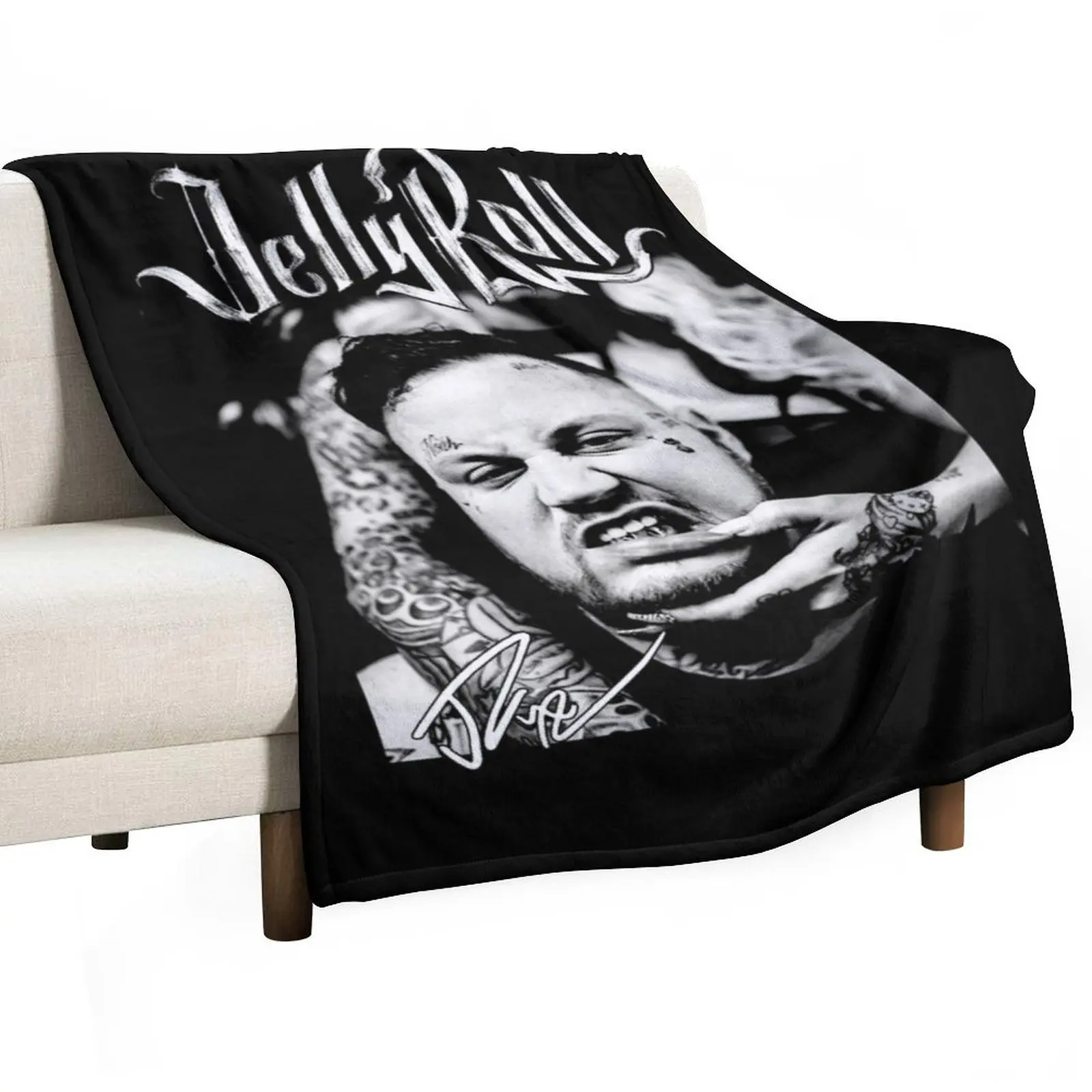 

Jelly Roll Whitsit Chapel Singer Country Music Throw Blanket Luxury St cosplay anime warm for winter Polar Blankets