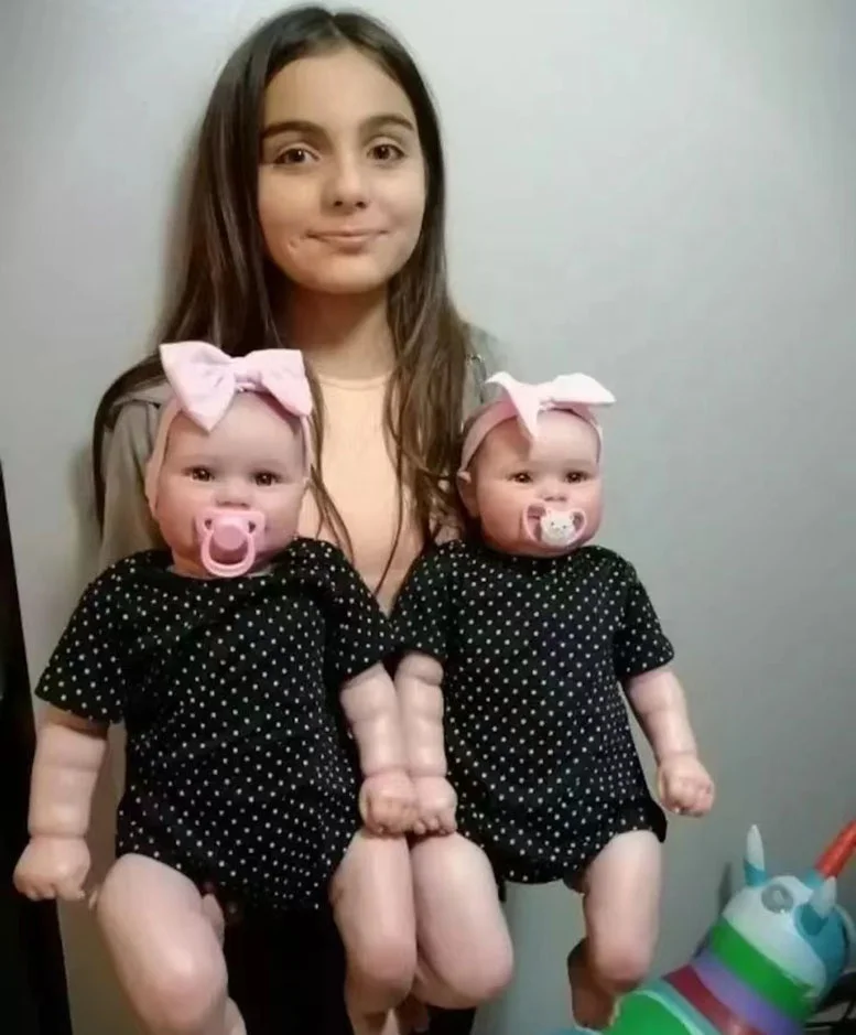 18Inch/45Cm Maddie Cotton Body Alive Toddler Unisex Plastic Dolls Soft Silicone Baby Reborn Doll Realistic Cheap