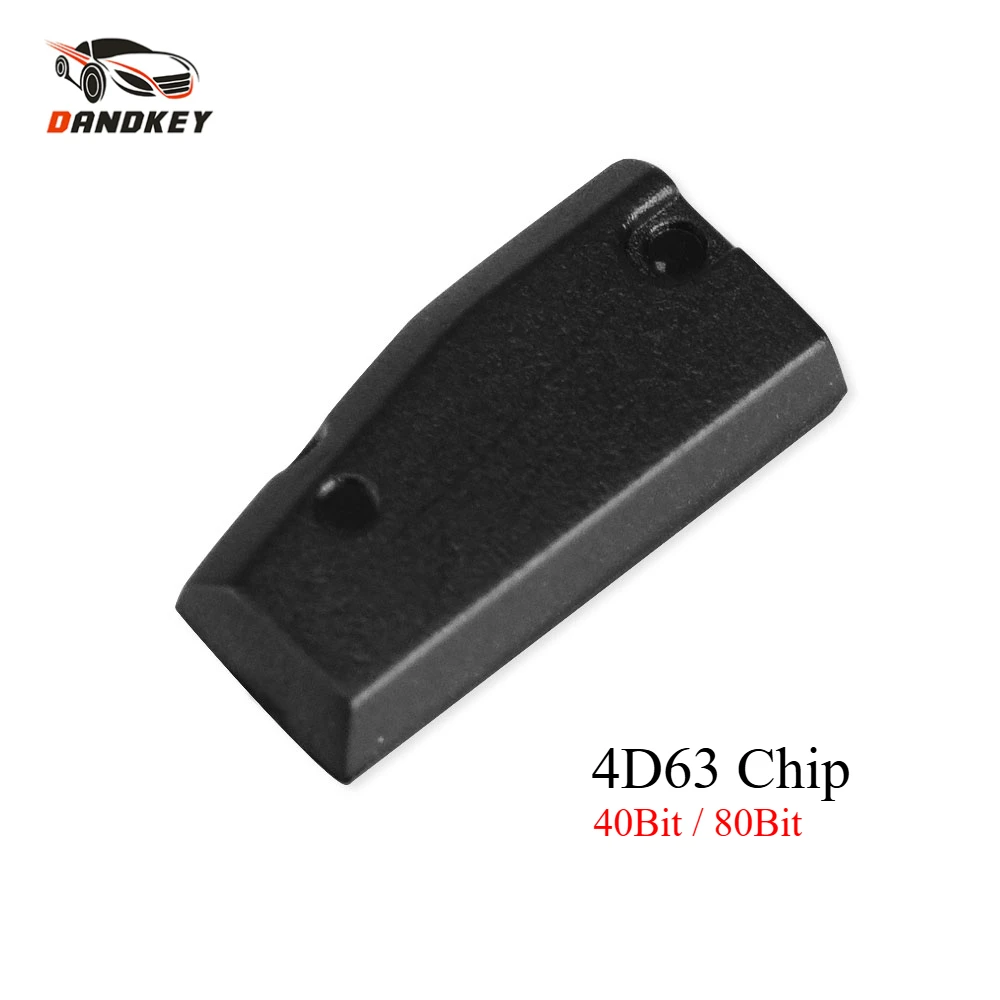 Dandkey Remote Car Key Chip 4D63 80bits / 40bits Chip For Ford For Mazda For Lincoln Carbon ID63 Auto Transponder key Chip