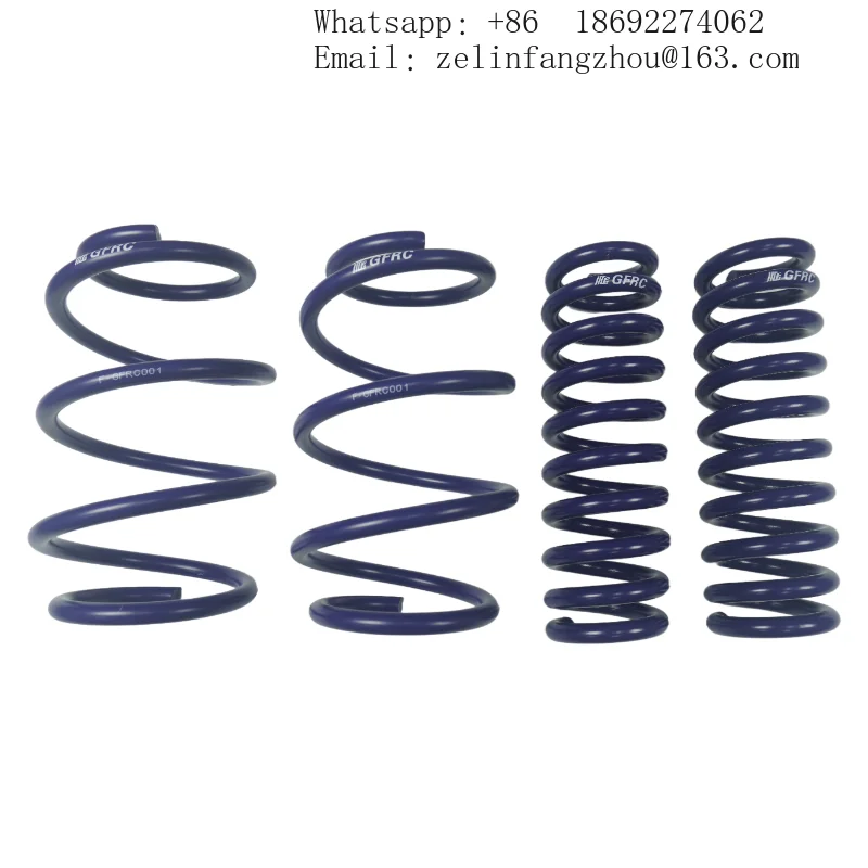 GFRC Lowering Springs Suspension Kit for BMW M4 F82 2014-2019 Front Rear Sport Coil Springs Performance Pro Set 4Pcs