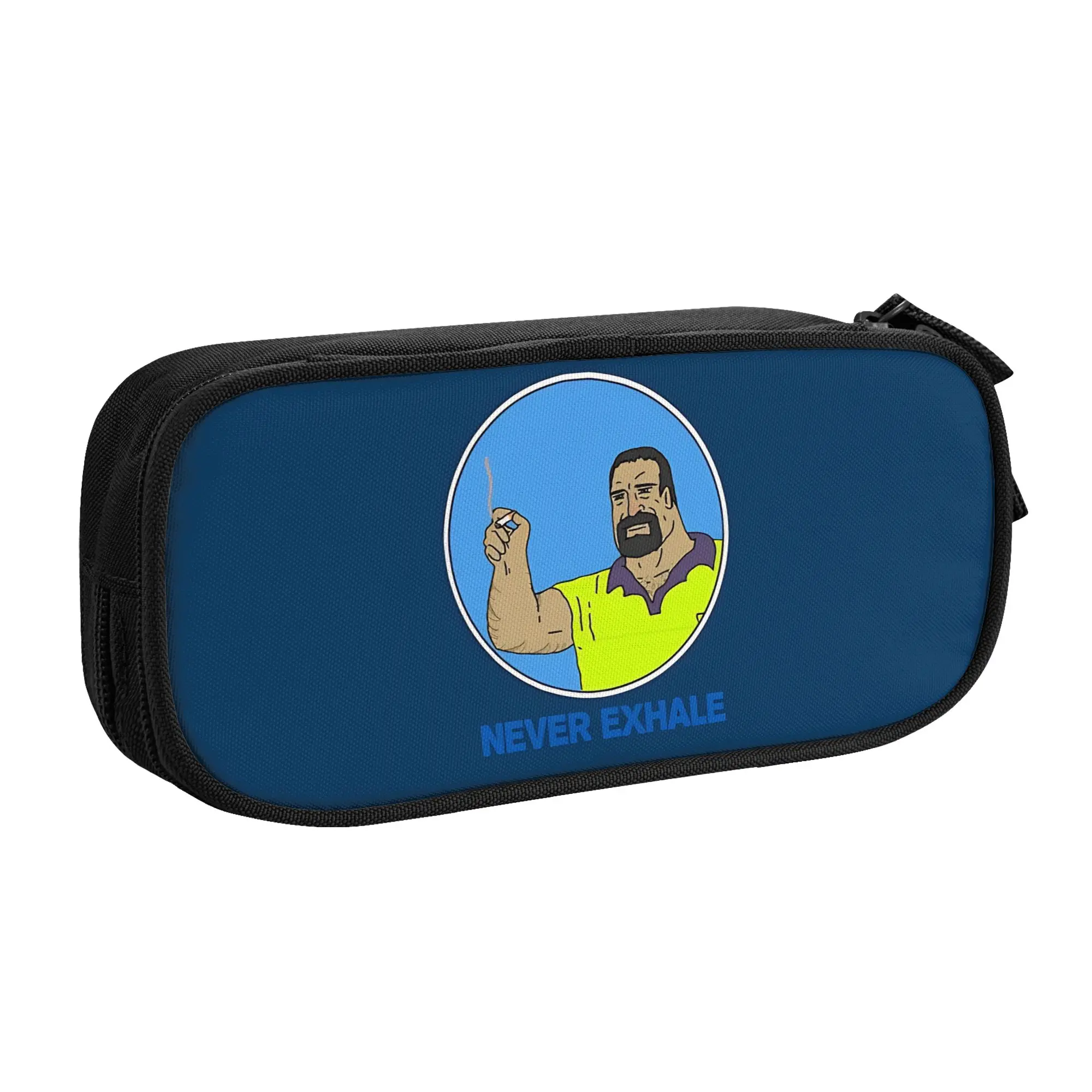 1 piece Lightweight cartoon primate badge Pencil Case Student Pen Bag The Big Lez Show Office Pencil Pouch