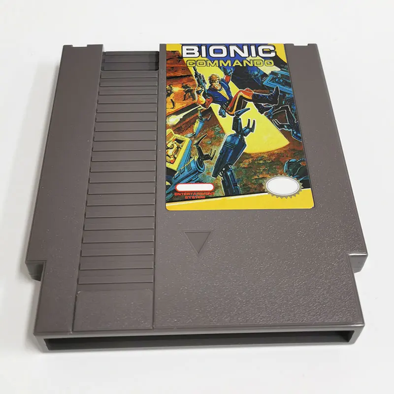 Bionic Commando Multi Game Cartridge for NES NTSC And PAL Version 8 Bit Video Game Console