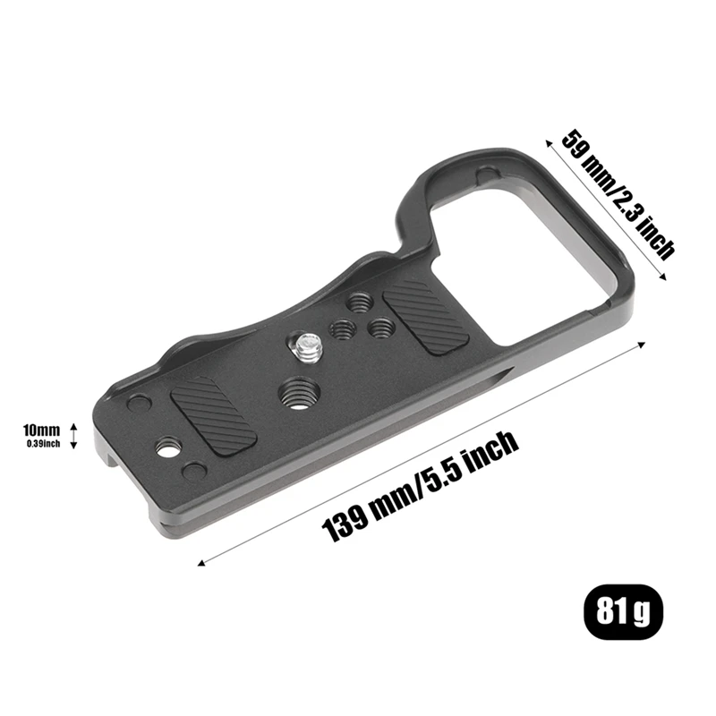 Jlwin Verticaal Schieten Enkele Basisplaat Voor Sony A7c2 A7cii A7cr Compatibele Stabilisator Statief Enkele Basisplaat