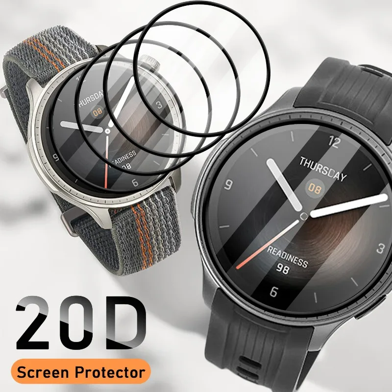 

Защитная пленка для экрана с полным покрытием для Amazfit Balance 3D, изогнутая Защитная пленка для Amazfit Balance, прозрачная пленка для часов с защитой от царапин