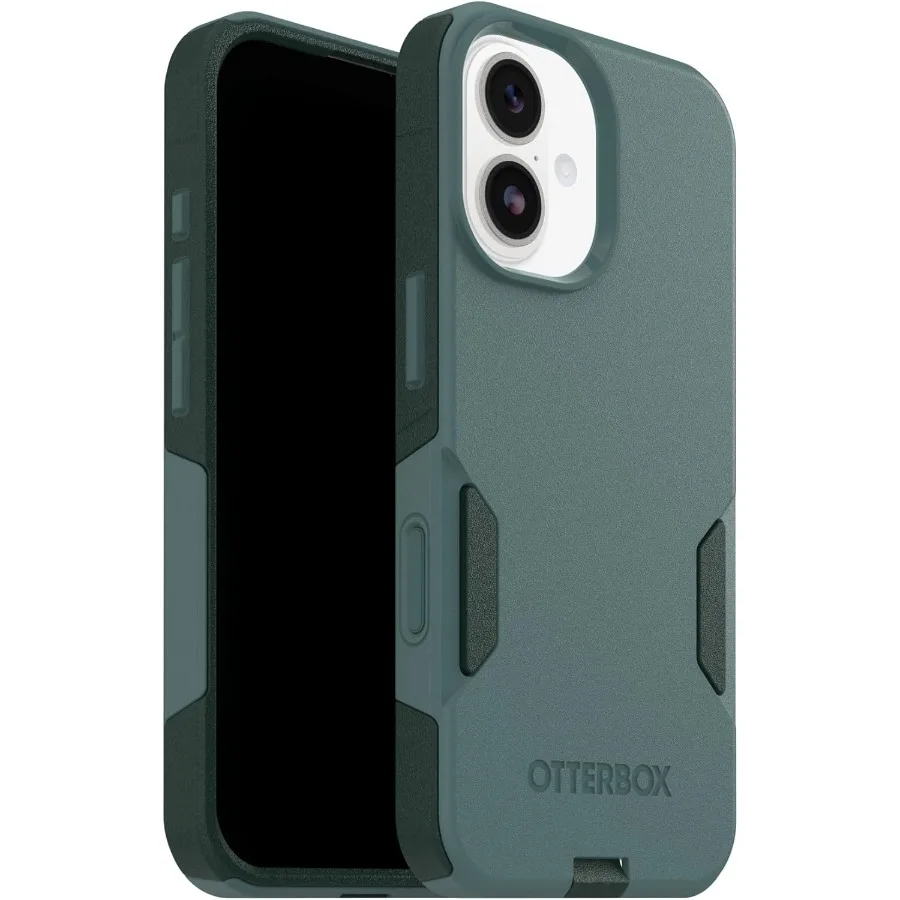 Custodia per iPhone serie 17 in design ultrasottile verde Sagebrush con massima protezione anticaduta per l'uso quotidiano