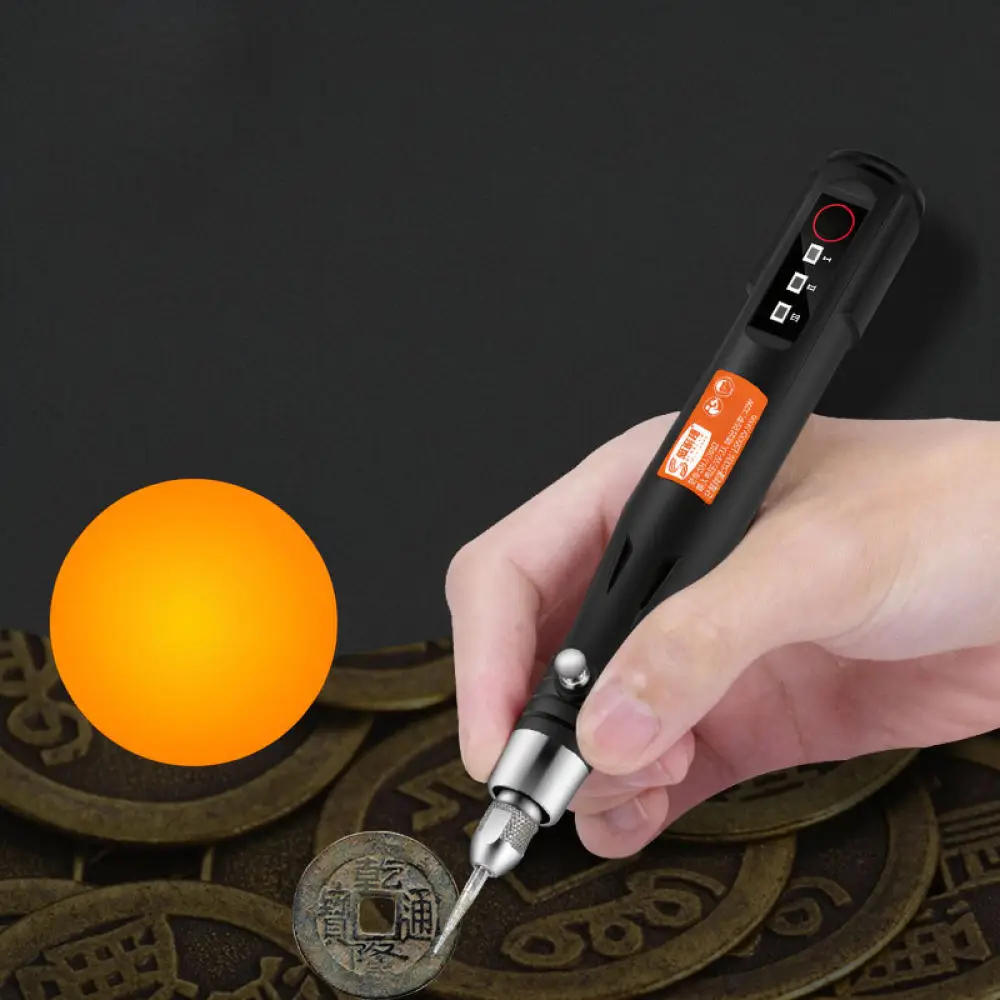 Compact Electric Micro Grinder For Sanaeje 5V USB Power Variable Speed Rotary Tool For DIY Wood Metal Crafting Work