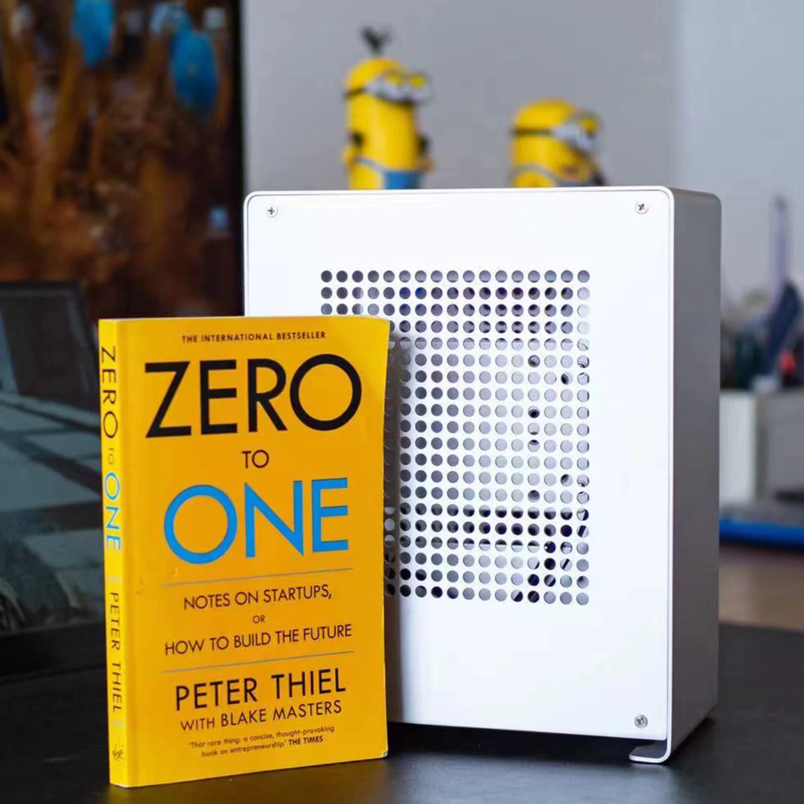 A1P ZZAW Aluminum Mini ITX Case Small PC Desktop Chassis with A4