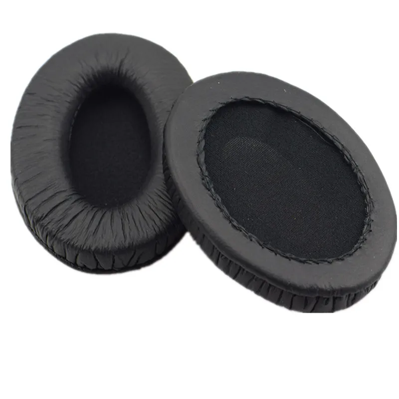 Sostituzione 1 paio di cuscinetti per le orecchie in pelle rugosa Cover o fascia per Sennheiser HD457 HD202 HD212 HD447 HD497 cuffie cuffie