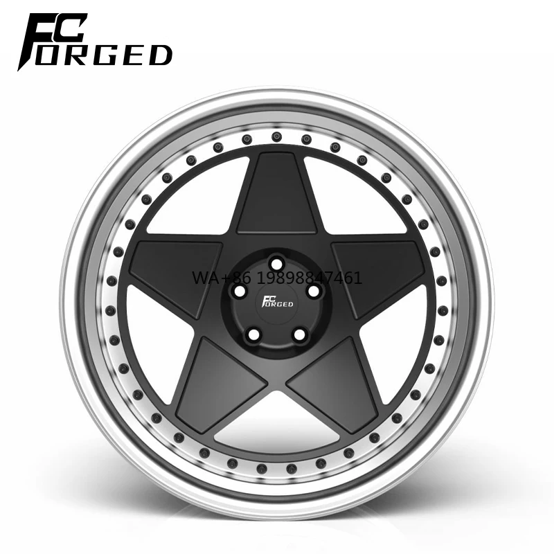 

2 Piece Custom Forged Alloy Wheels 18 19 20 21 22 23 24 Inch 5x112 5x120 Car Wheels for Luxury Car Lightweight Modification