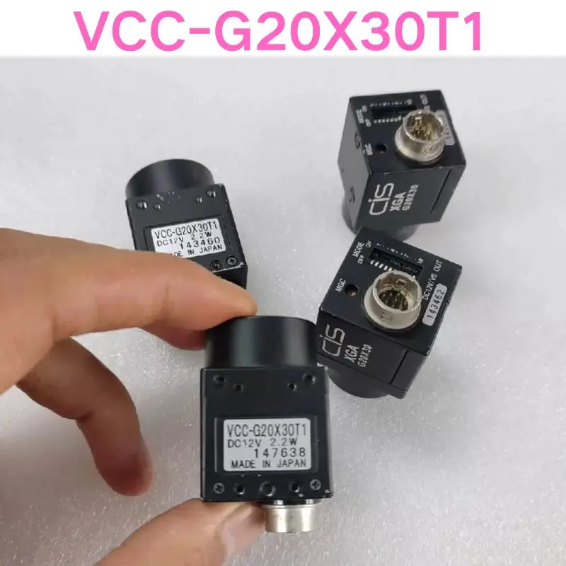 Second-hand test Ok VCC-G20X30T1 Industrial Black and White CCD Camera