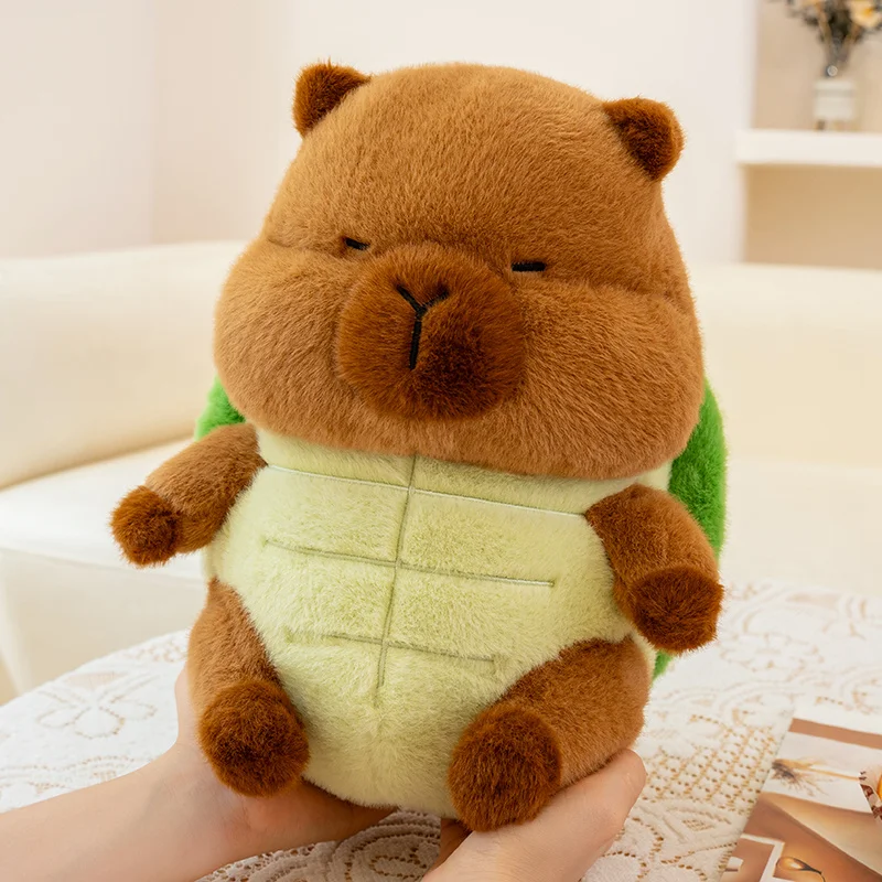 

Cute Bee Capybara Plush Toy Creative Simulation Tortoise Capybara Plush Doll Soft Stuffed Animal Pillow Kid Birthday Gifts