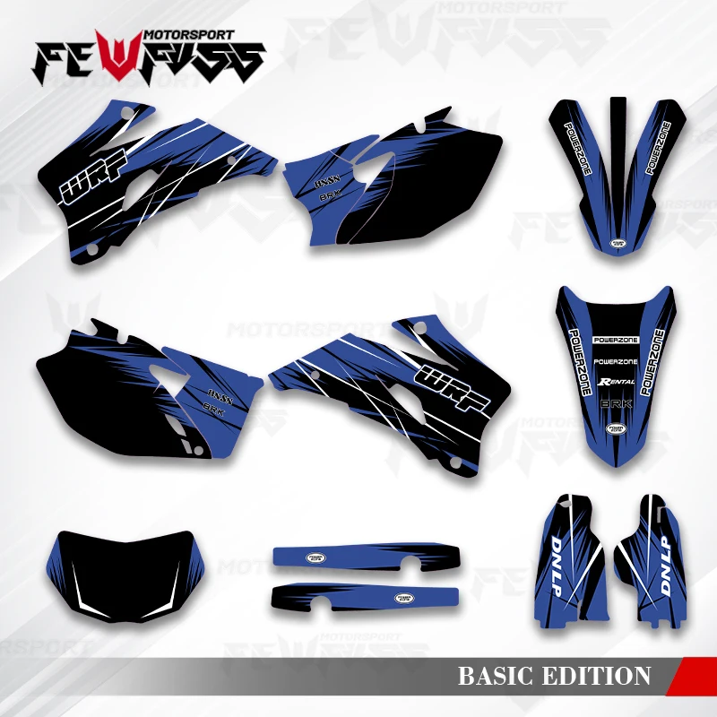 

Fewfuss графические наклейки наклейки мотоцикл фон на заказ для YAMAHA WRF250 2007-2014 WR250F 2007-2011 WRF450 002