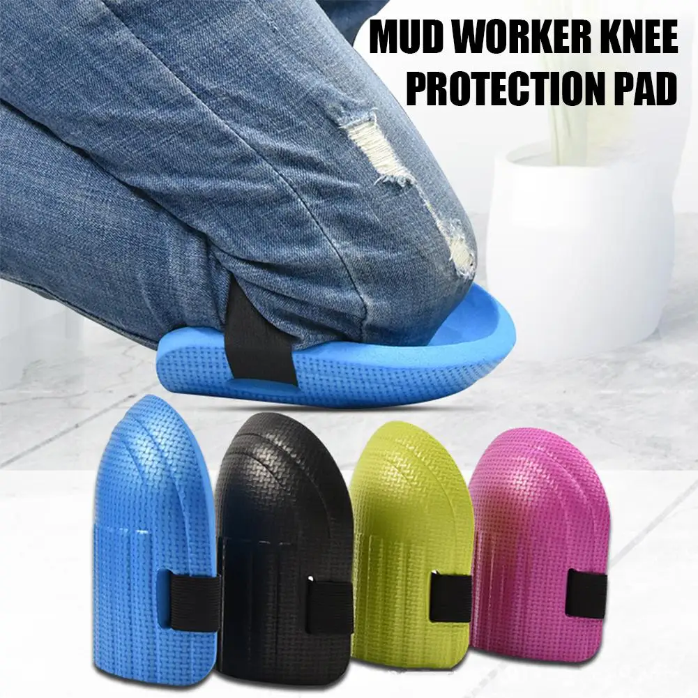 1pair Knee Protection Pad Tile Mud Workers Knee Paste Garden Floor Work Moisture Tools Artifacts Brick Thickening Manual Br G9H9