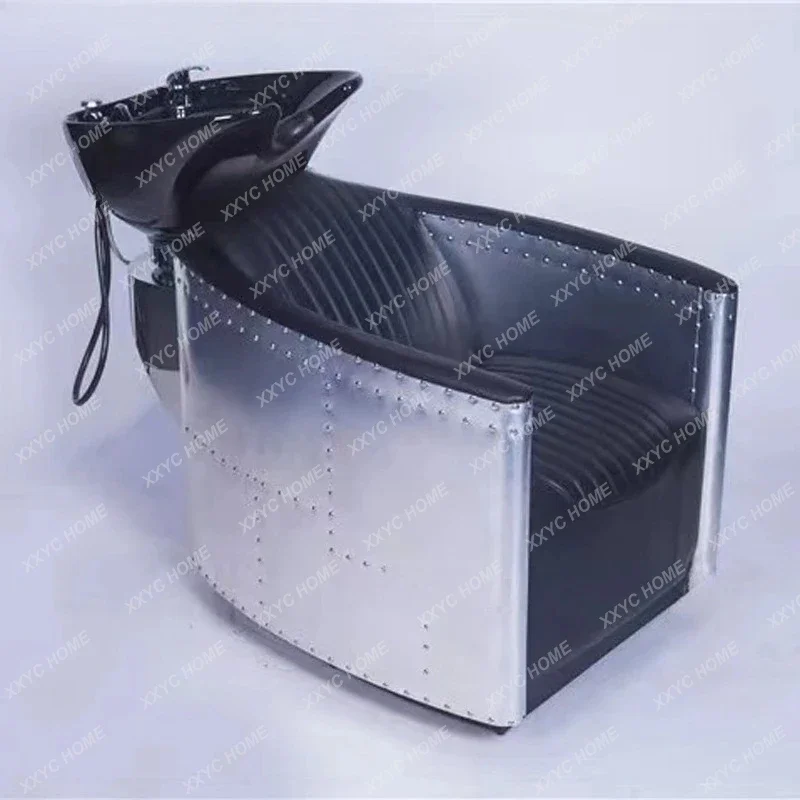 Sitting Shampoo Bed Barber Shop Hair Salon Hair Salon Semi-reclining Shampoo Chair Flush Bed
