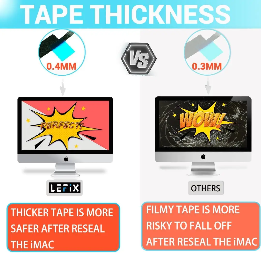 New LCD Screen Adhesive Strip For iMac 21.5