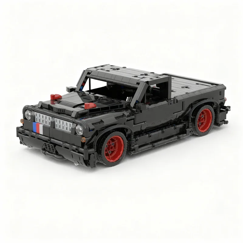 1262-teiliger MOC Pickup RC Technik-Modellbausatz Konstruktions-DIY-Set Weihnachtsgeschenk Spielzeug Kreative Idee Bildungsspielzeug