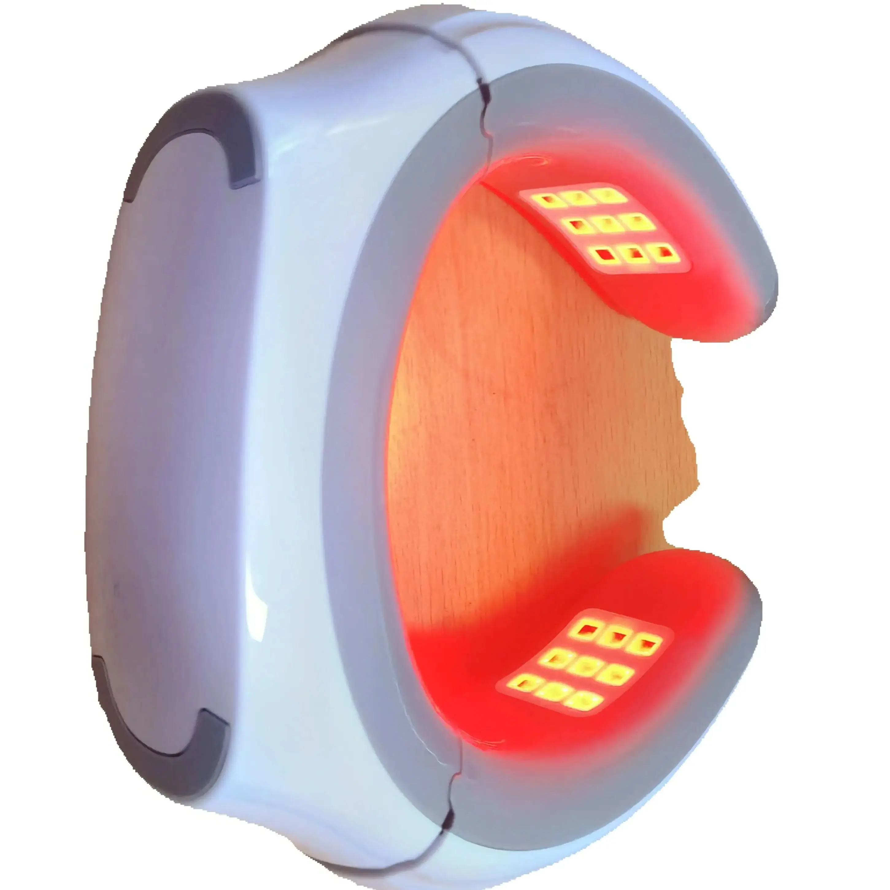 

Wearable Electric Pulse Massager for Neck, Adjustable Heat Therapy, Hands-Free Design for Office and Travel Use