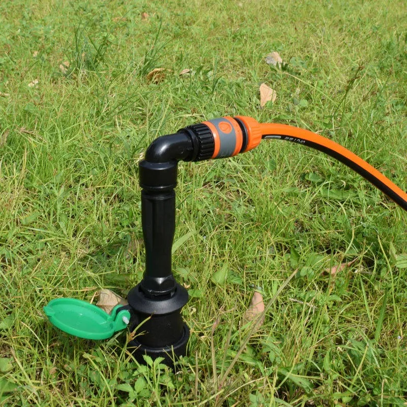 Expandable Garden Hose Holder Irrigation Hose Reel Wall Mount Vegetable Garden Watering Pipe Backyard Gooseneck Tubing Pvc Tube