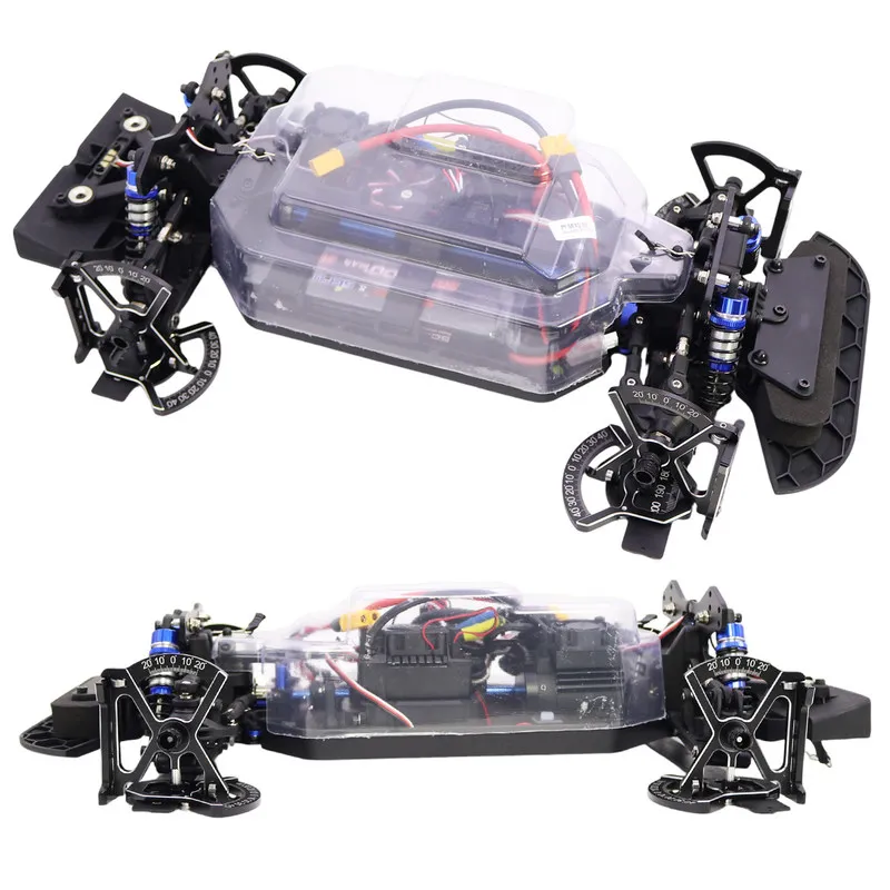 4D Setup System Aluminum Alloy Camber Gauge RC Tool For 1/10 Remote Control Racing Car Chassis Adjustment