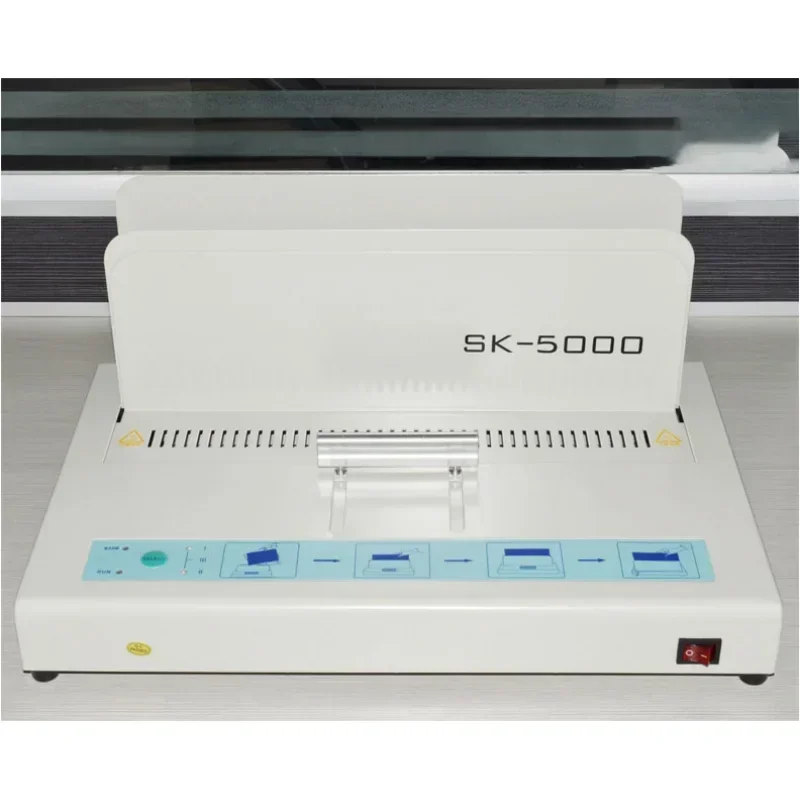 Hot Glue Binding Machine Desktop Perfect Paper Thermal Binder Electric Metal Book Maquina De Encuadernar Binder Machine 1pc