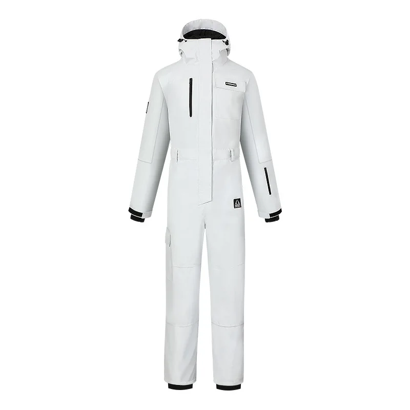 3Lone-piece ski suit for menandwomen in winter skiing,windproof, waterproof,cotton insulated jacket,professional skiingequipment